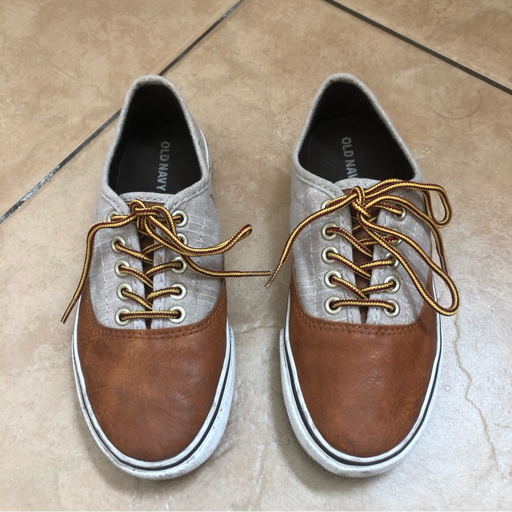 Old Navy little boys casual dress shoes sz 1